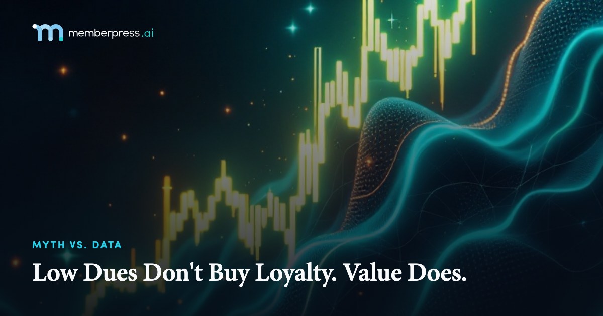 Low Dues Don't Buy Loyalty. Value Does.