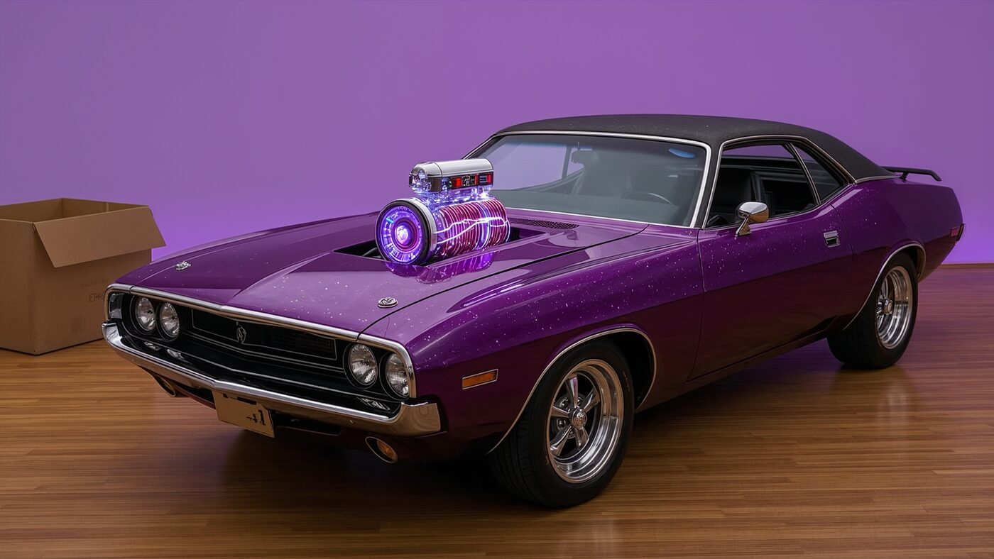 A car, delivered ready to drive