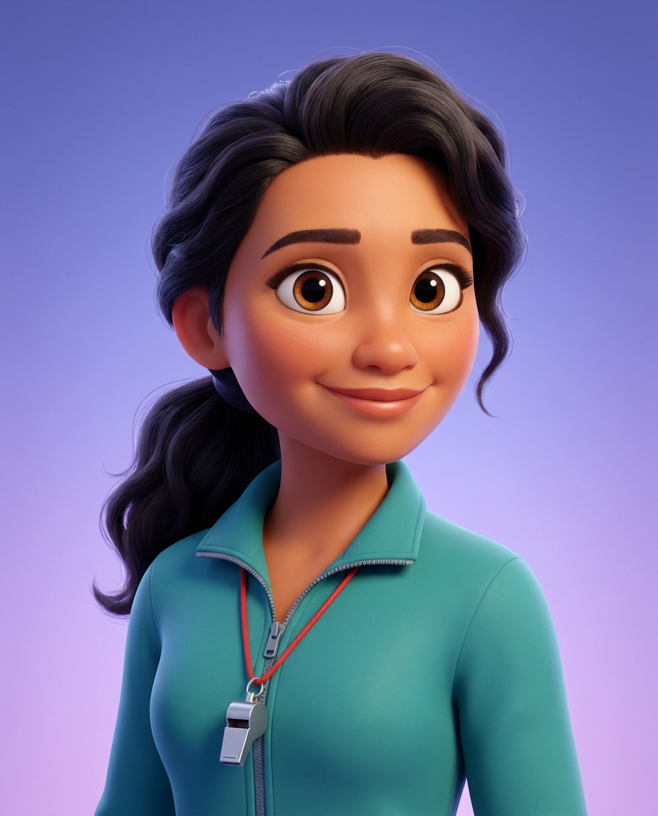 Illustrated portrait of Leilani Kahale